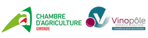 logos chambre d'agriculture de la gironde et vinopôle