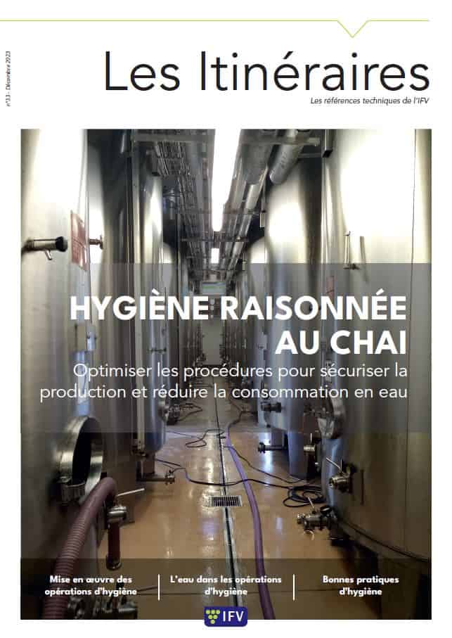 couverture brochure hygiène raisonnée au chai