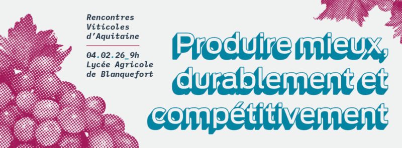 Rencontres viticoles d'aquitaine 2026